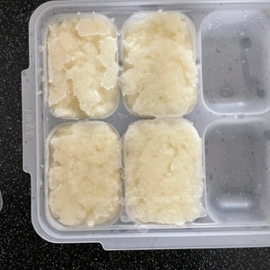 離乳食中期「パン粥」冷凍保存法